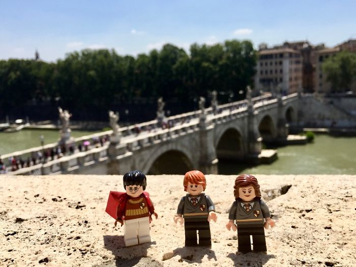 Lego Potter Trio Vacations Around The World