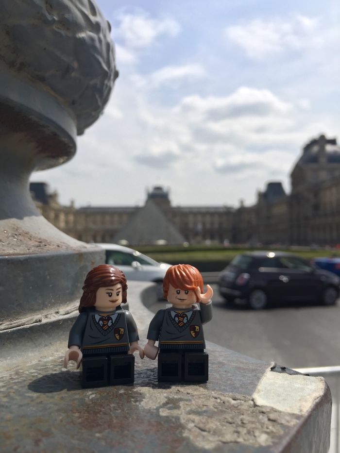 Lego Potter Trio Vacations Around The World