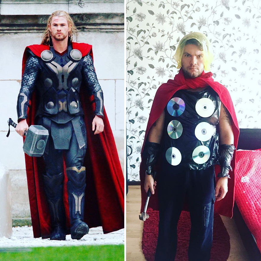 Russian Guy Creates Low-Cost Cosplays From Household Objects, And His 54K+ Followers On Instagram Can’t Get Enough Russian Guy Creates Low-Cost Cosplays From Household Objects, And His 54K+ Followers On Instagram Can’t Get Enough