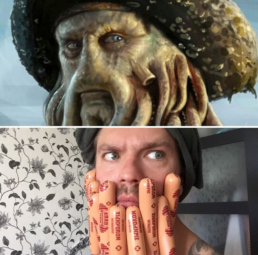 Russian Guy Creates Low-Cost Cosplays From Household Objects, And His 54K+ Followers On Instagram Can’t Get Enough Russian Guy Creates Low-Cost Cosplays From Household Objects, And His 54K+ Followers On Instagram Can’t Get Enough