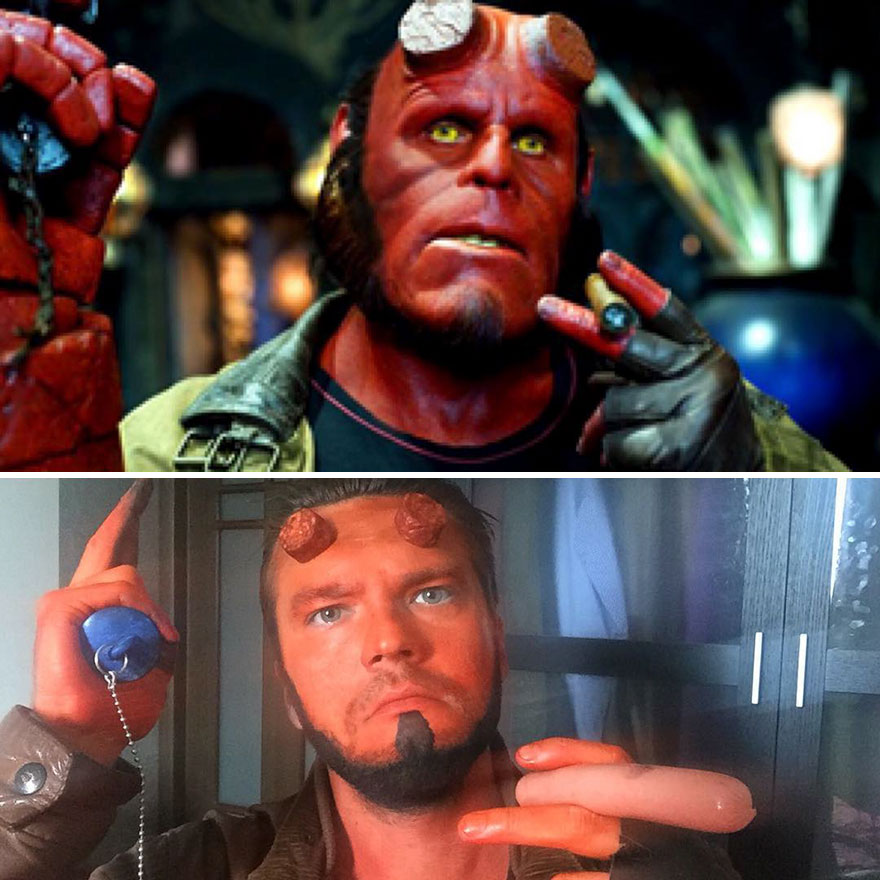 Russian Guy Creates Low-Cost Cosplays From Household Objects, And His 54K+ Followers On Instagram Can’t Get Enough Russian Guy Creates Low-Cost Cosplays From Household Objects, And His 54K+ Followers On Instagram Can’t Get Enough