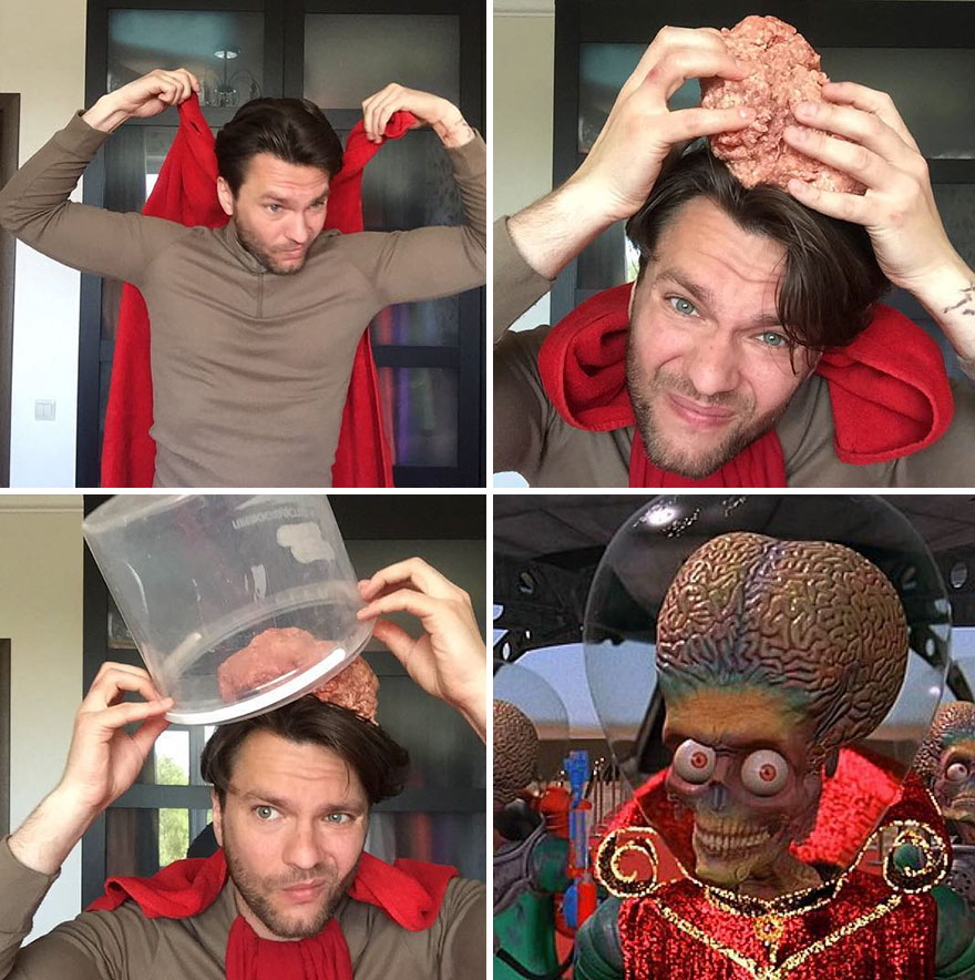 Russian Guy Creates Low-Cost Cosplays From Household Objects, And His 54K+ Followers On Instagram Can’t Get Enough Russian Guy Creates Low-Cost Cosplays From Household Objects, And His 54K+ Followers On Instagram Can’t Get Enough