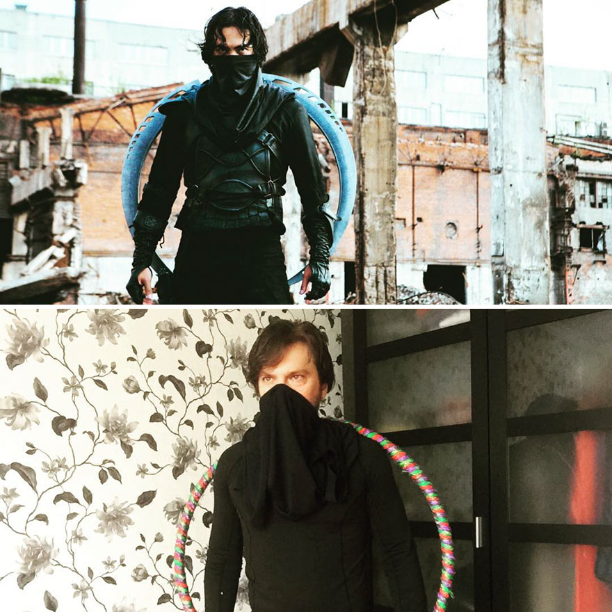 Russian Guy Creates Low-Cost Cosplays From Household Objects, And His 54K+ Followers On Instagram Can’t Get Enough Russian Guy Creates Low-Cost Cosplays From Household Objects, And His 54K+ Followers On Instagram Can’t Get Enough