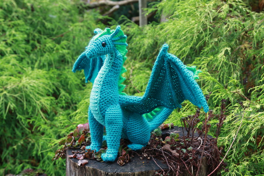 I Spent Five Months Designing This Dragon Pattern, What Do You Think?