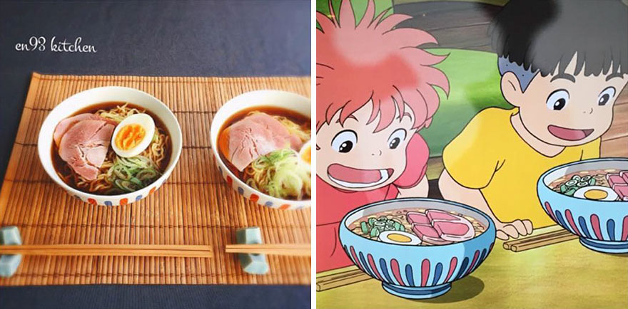 Japanese Woman Recreates Food From Miyazaki Films And Other Anime Japanese Woman Recreates Food From Miyazaki Films And Other Anime