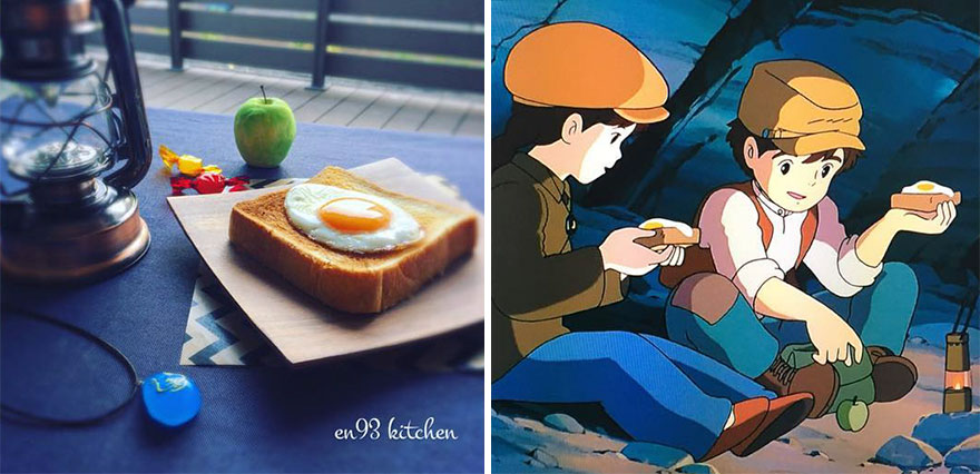 Japanese Woman Recreates Food From Miyazaki Films And Other Anime Japanese Woman Recreates Food From Miyazaki Films And Other Anime