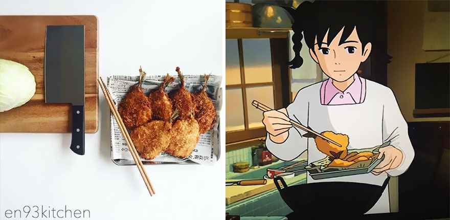 Japanese Woman Recreates Food From Miyazaki Films And Other Anime Japanese Woman Recreates Food From Miyazaki Films And Other Anime