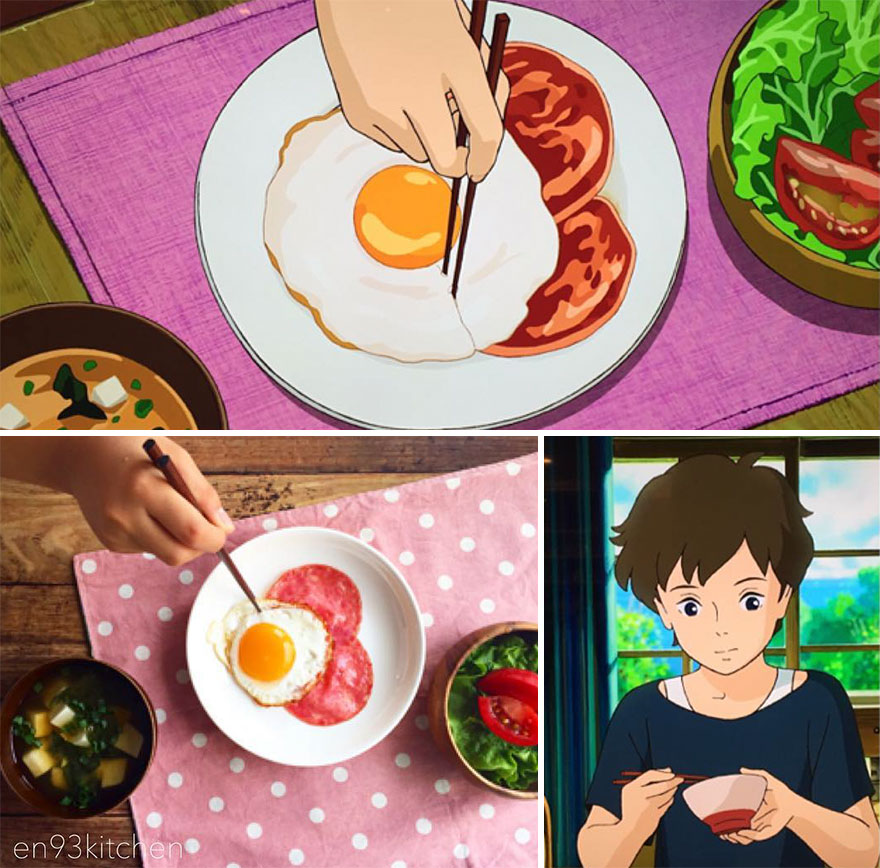 Japanese Woman Recreates Food From Miyazaki Films And Other Anime Japanese Woman Recreates Food From Miyazaki Films And Other Anime