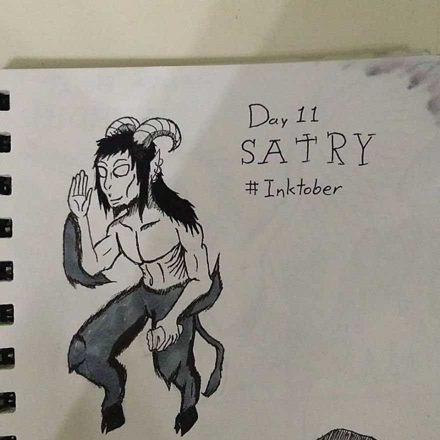 I Illustrated 31 Monsters From Many Cultures, Folklore And Myths In Inktober I Illustrated 31 Monsters From Many Cultures, Folklore And Myths In Inktober