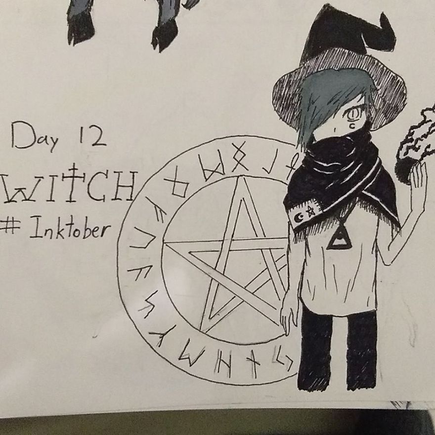 I Illustrated 31 Monsters From Many Cultures, Folklore And Myths In Inktober I Illustrated 31 Monsters From Many Cultures, Folklore And Myths In Inktober