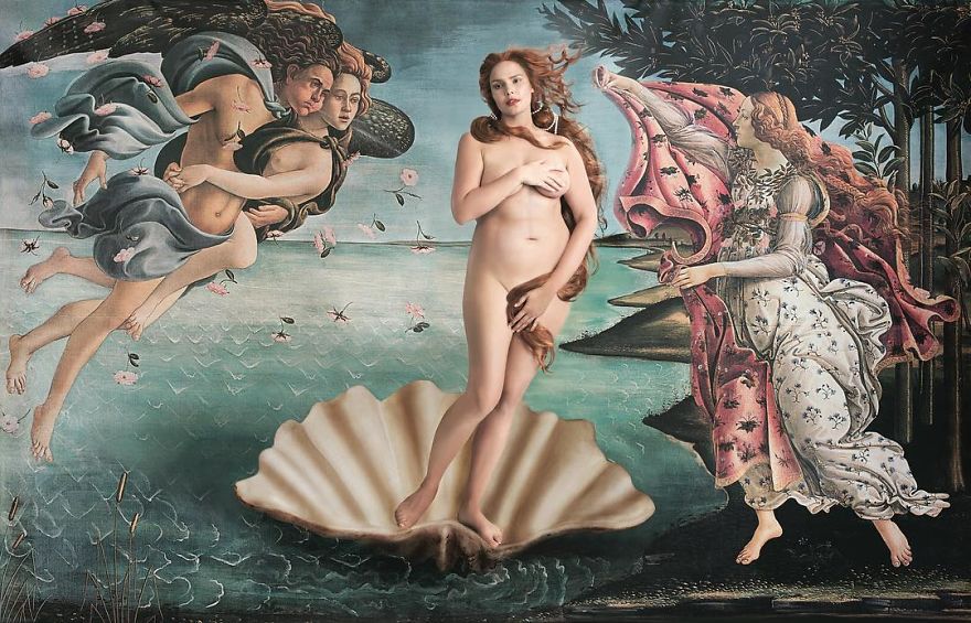 Models Re-Create Art Works For Harper’s Bazaar Review And Impressive Result Models Re-Create Art Works For Harper’s Bazaar Review And Impressive Result