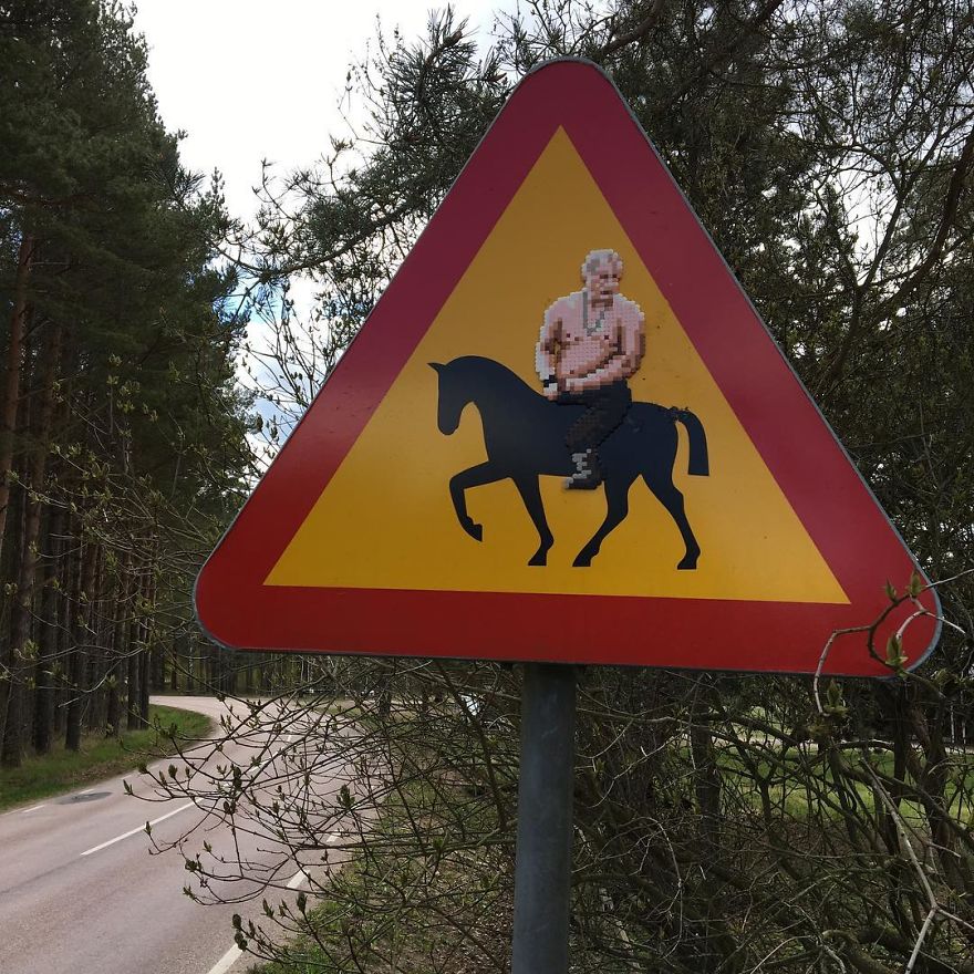 Someone Is ‘Vandalising’ Streets With Pixel Art, And The Result Is Awesome