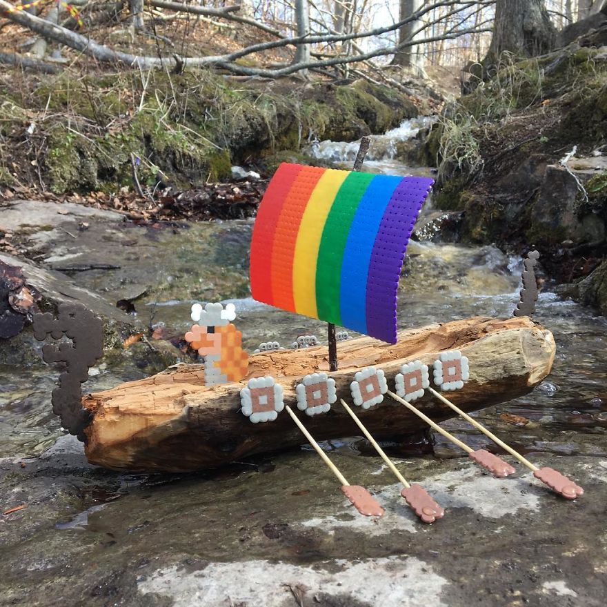 Someone Is ‘Vandalising’ Streets With Pixel Art, And The Result Is Awesome