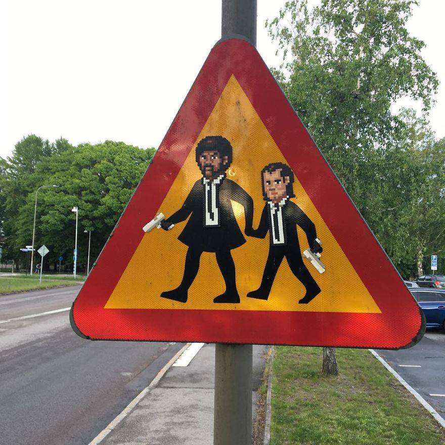 Someone Is ‘Vandalising’ Streets With Pixel Art, And The Result Is Awesome