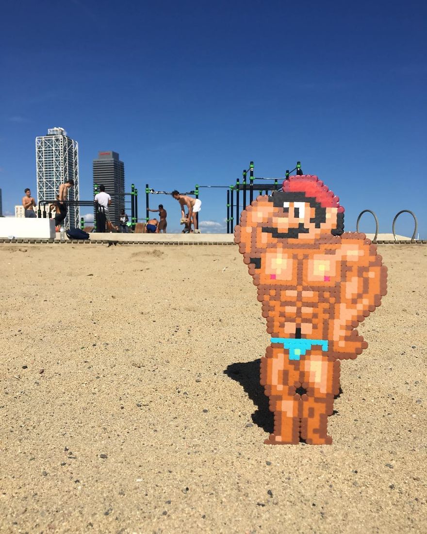 Someone Is &lsquo;Vandalising&rsquo; Streets With Pixel Art, And The Result Is Awesome
