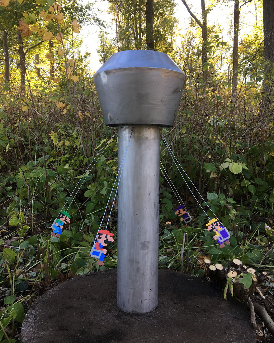 Someone Is ‘Vandalising’ Streets With Pixel Art, And The Result Is Awesome