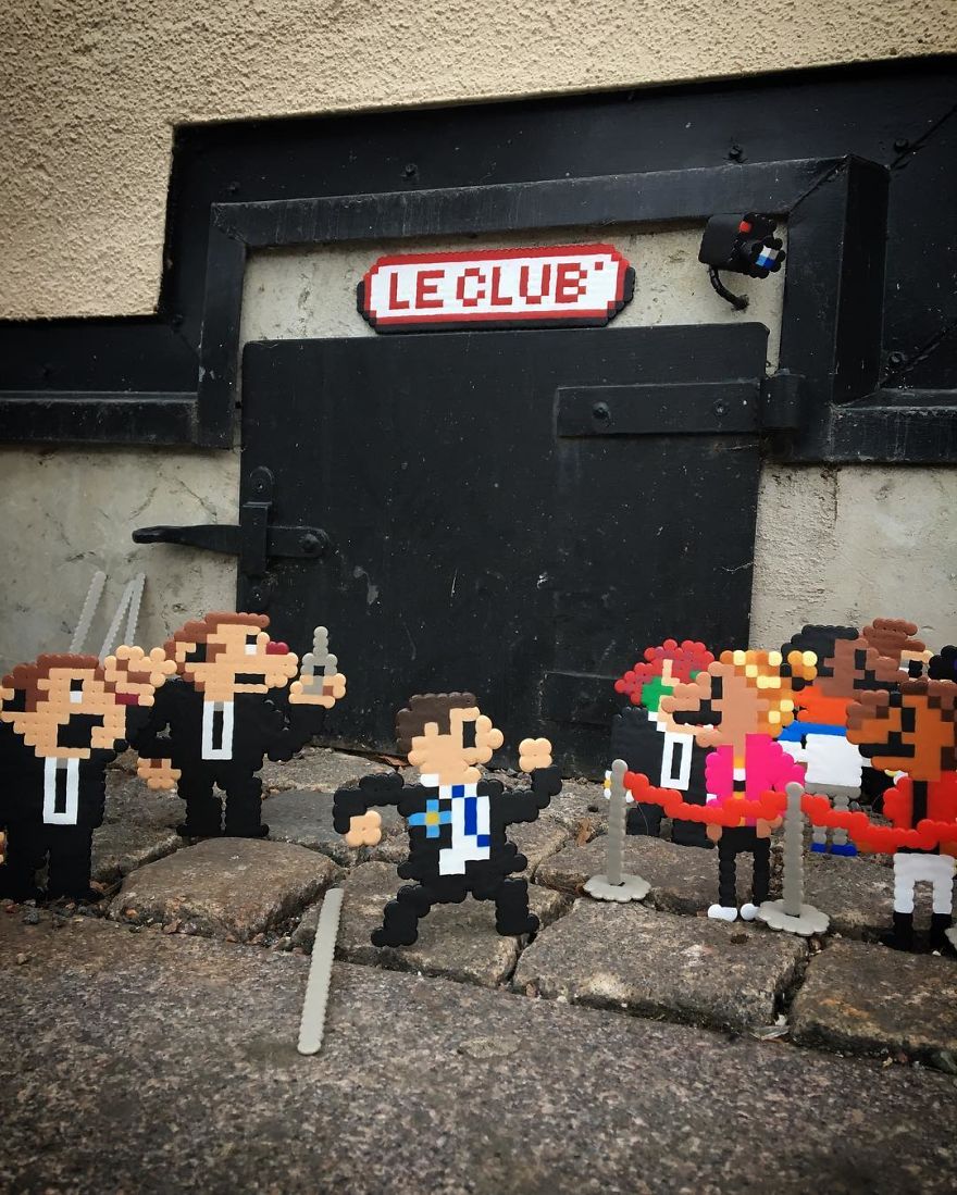 Someone Is ‘Vandalising’ Streets With Pixel Art, And The Result Is Awesome
