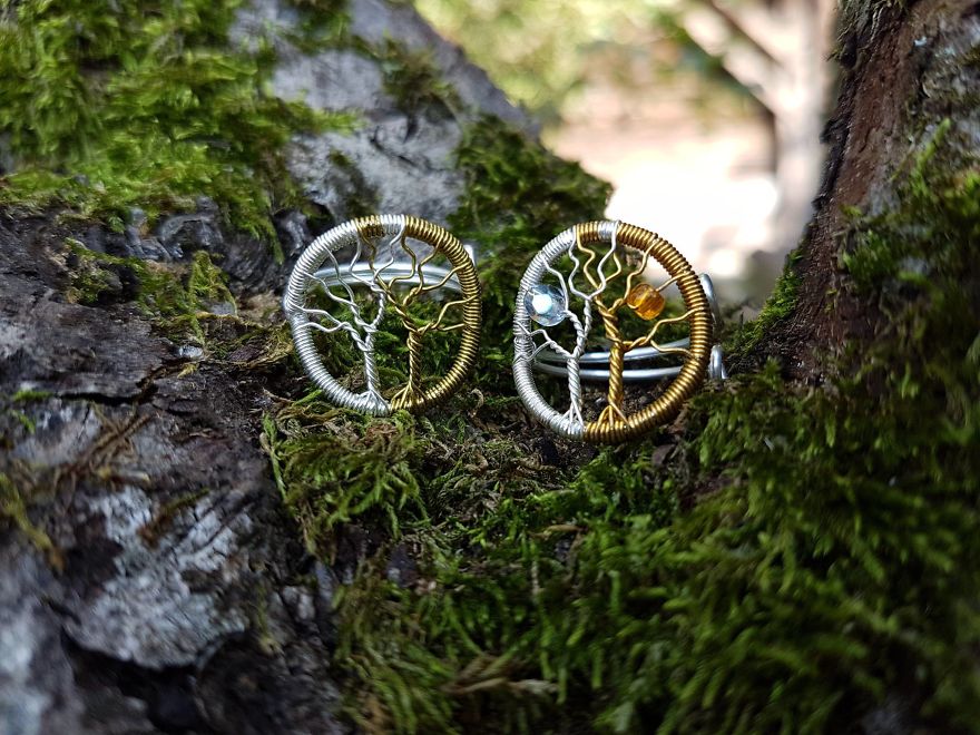 I&#8217;m A Big Fan Of Tolkien So I Made Jewelry, Inspired By His Work
