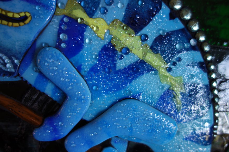 Happiest Glass Chameleon Ever Happiest Glass Chameleon Ever