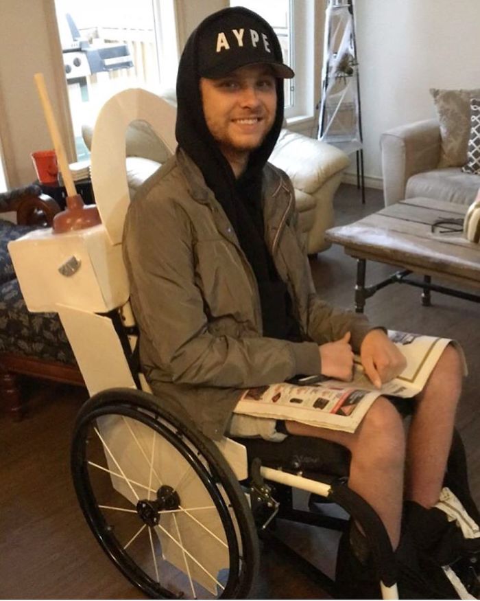 50 Times People With Disabilities Won Halloween With Their Awesome Sense Of Humor 50 Times People With Disabilities Won Halloween With Their Awesome Sense Of Humor