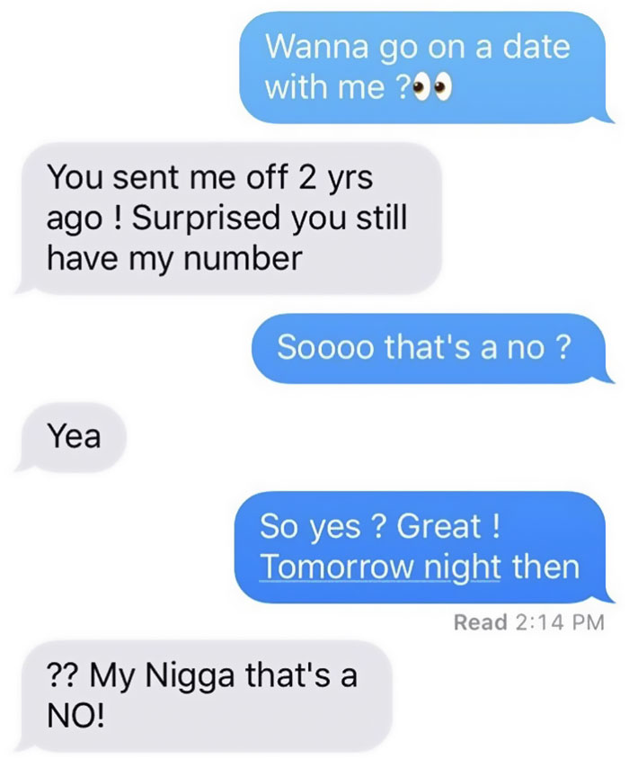 Women Are Sharing The Responses They Got After Asking Out Their Crush On A Date, And It’s Too Entertaining Women Are Sharing The Responses They Got After Asking Out Their Crush On A Date, And It’s Too Entertaining