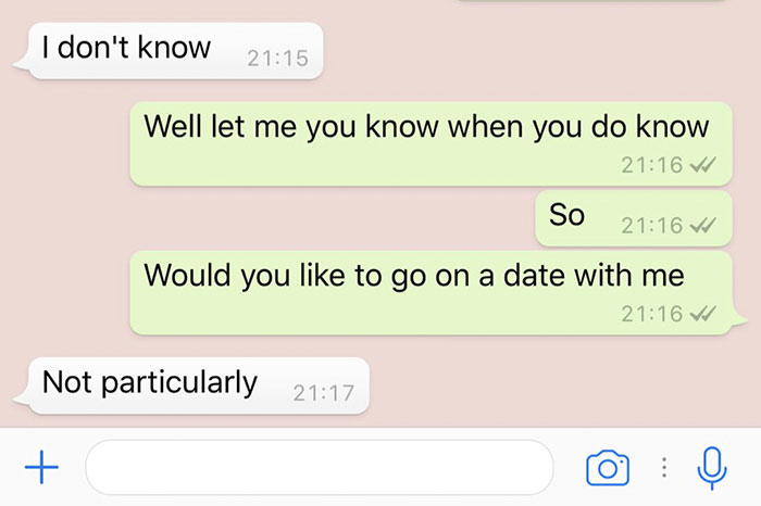 Women Are Sharing The Responses They Got After Asking Out Their Crush On A Date, And It’s Too Entertaining Women Are Sharing The Responses They Got After Asking Out Their Crush On A Date, And It’s Too Entertaining