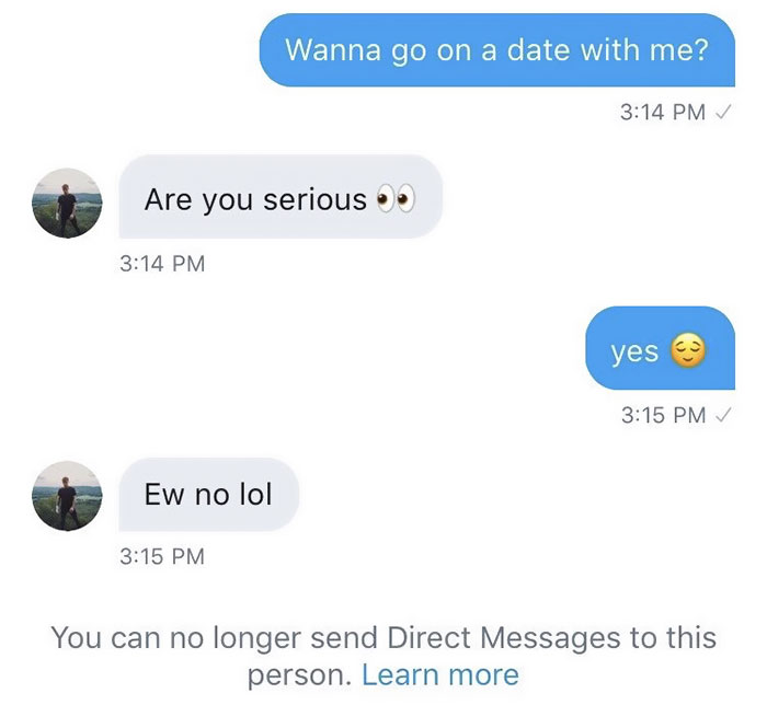 Women Are Sharing The Responses They Got After Asking Out Their Crush On A Date, And It’s Too Entertaining Women Are Sharing The Responses They Got After Asking Out Their Crush On A Date, And It’s Too Entertaining