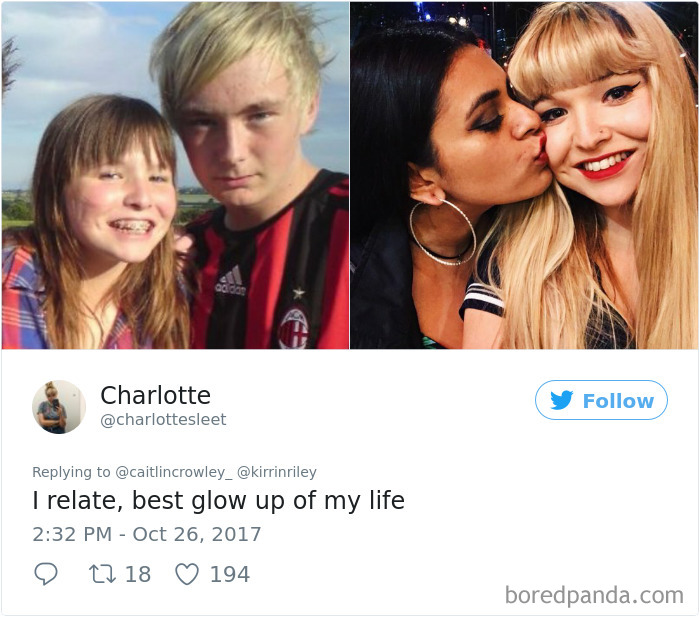 “Freshman To Senior Year, Does This Count As A Glo Up?” People Are Sharing Their Coming-Out ‘Glo Ups’ “Freshman To Senior Year, Does This Count As A Glo Up?” People Are Sharing Their Coming-Out ‘Glo Ups’