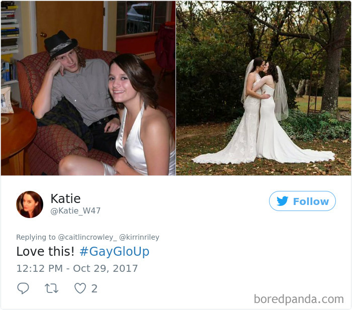 “Freshman To Senior Year, Does This Count As A Glo Up?” People Are Sharing Their Coming-Out ‘Glo Ups’ “Freshman To Senior Year, Does This Count As A Glo Up?” People Are Sharing Their Coming-Out ‘Glo Ups’