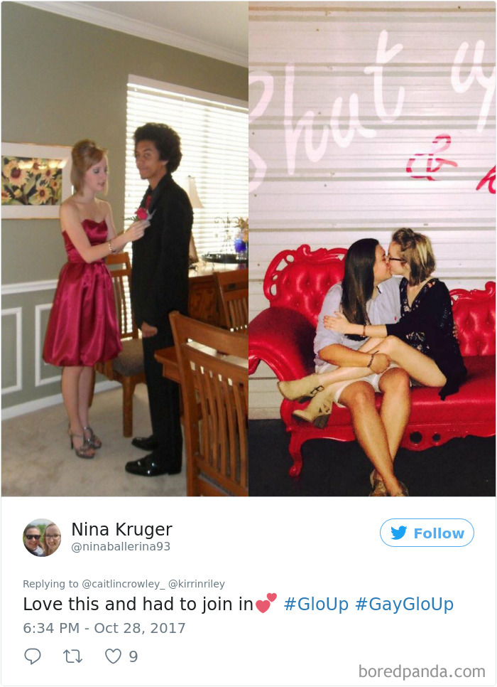 “Freshman To Senior Year, Does This Count As A Glo Up?” People Are Sharing Their Coming-Out ‘Glo Ups’ “Freshman To Senior Year, Does This Count As A Glo Up?” People Are Sharing Their Coming-Out ‘Glo Ups’