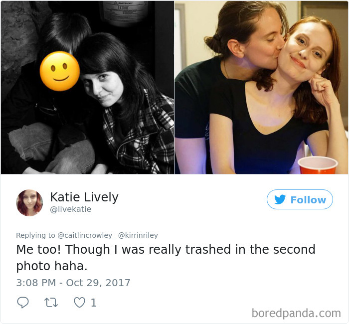 “Freshman To Senior Year, Does This Count As A Glo Up?” People Are Sharing Their Coming-Out ‘Glo Ups’ “Freshman To Senior Year, Does This Count As A Glo Up?” People Are Sharing Their Coming-Out ‘Glo Ups’