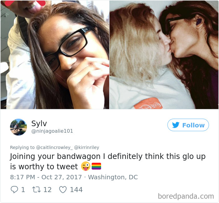 “Freshman To Senior Year, Does This Count As A Glo Up?” People Are Sharing Their Coming-Out ‘Glo Ups’ “Freshman To Senior Year, Does This Count As A Glo Up?” People Are Sharing Their Coming-Out ‘Glo Ups’