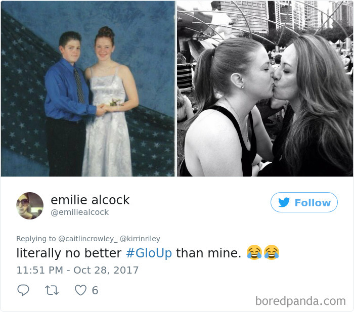 “Freshman To Senior Year, Does This Count As A Glo Up?” People Are Sharing Their Coming-Out ‘Glo Ups’ “Freshman To Senior Year, Does This Count As A Glo Up?” People Are Sharing Their Coming-Out ‘Glo Ups’