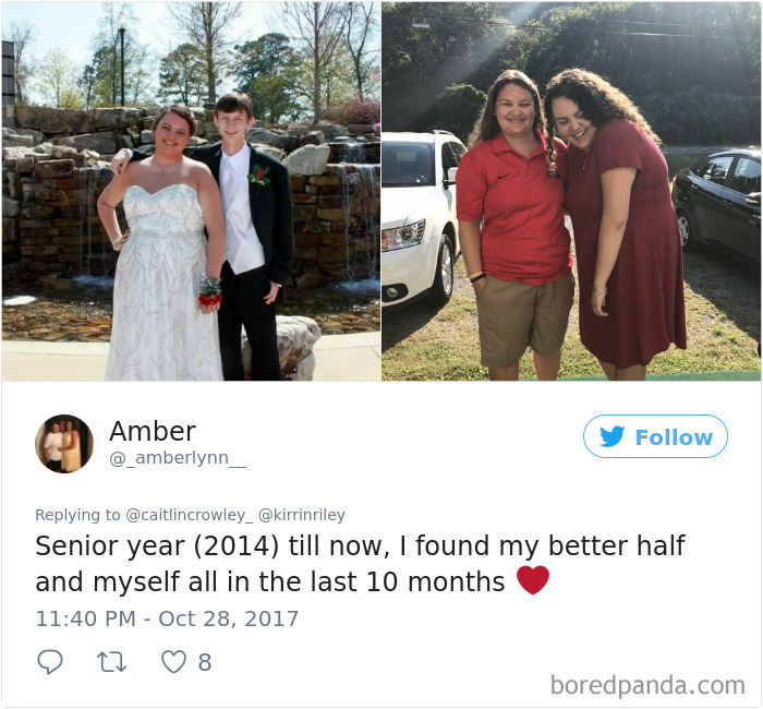 “Freshman To Senior Year, Does This Count As A Glo Up?” People Are Sharing Their Coming-Out ‘Glo Ups’ “Freshman To Senior Year, Does This Count As A Glo Up?” People Are Sharing Their Coming-Out ‘Glo Ups’