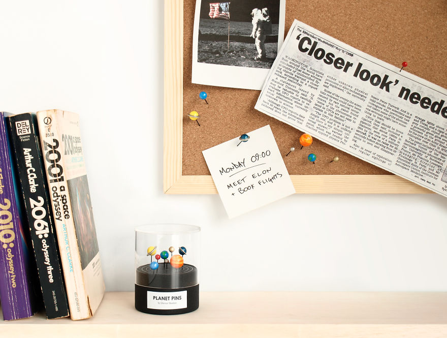 These Micro-Galaxy Push Pins Are Painted And Assembled By Hand These Micro-Galaxy Push Pins Are Painted And Assembled By Hand