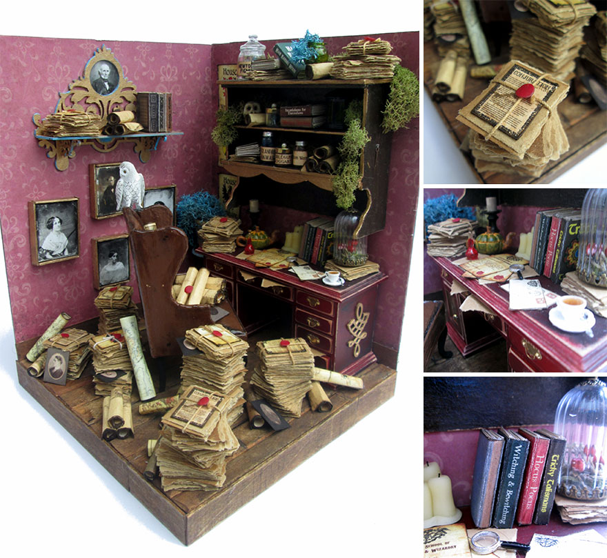 I Make Messy Miniature Scenes From Foam I Make Messy Miniature Scenes From Foam