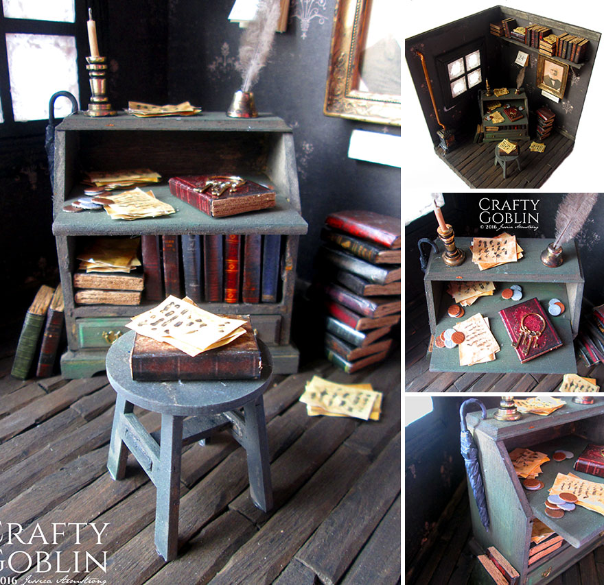 I Make Messy Miniature Scenes From Foam I Make Messy Miniature Scenes From Foam