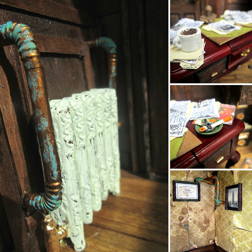 I Make Messy Miniature Scenes From Foam I Make Messy Miniature Scenes From Foam