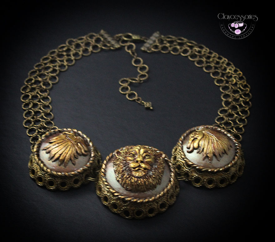 I Use Polymer Clay To Create Necklaces Inspired By Game Of Thrones