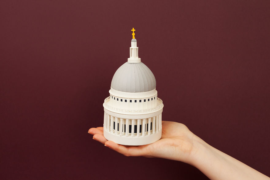 Artists Create Incredible London Landmarks From Paper Artists Create Incredible London Landmarks From Paper