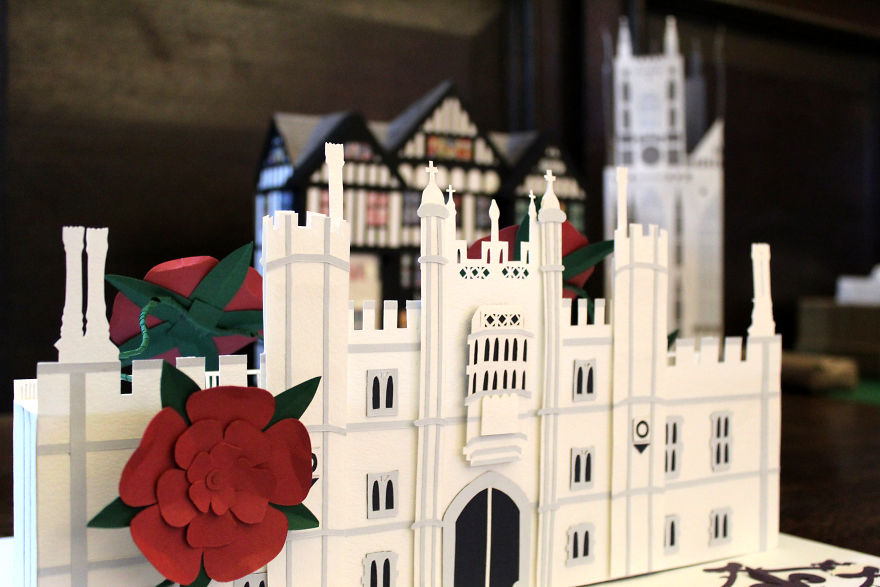 Artists Create Incredible London Landmarks From Paper Artists Create Incredible London Landmarks From Paper