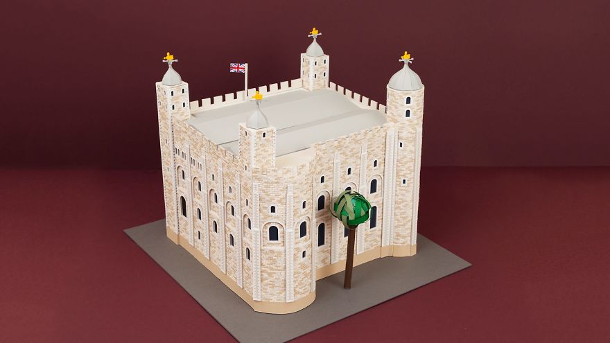 Artists Create Incredible London Landmarks From Paper Artists Create Incredible London Landmarks From Paper