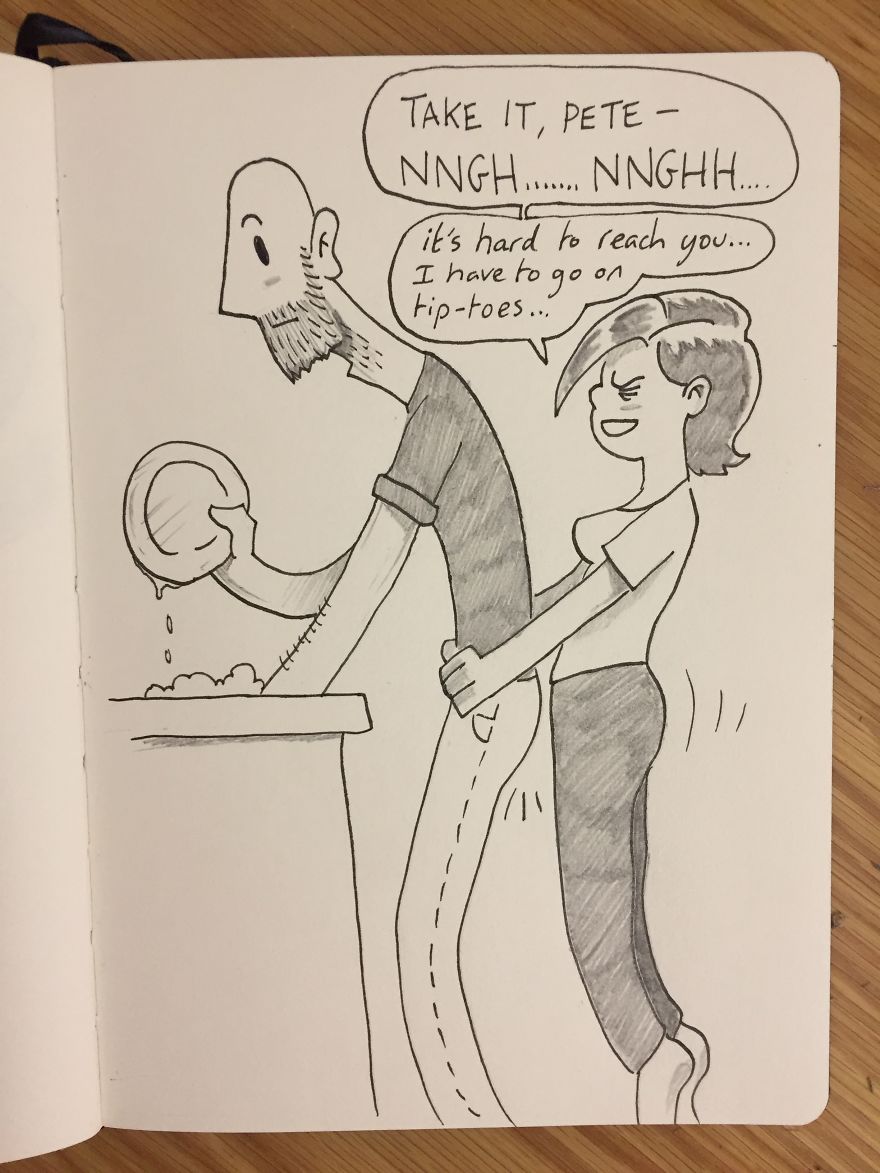 I’ve Been Drawing A Comic Every Day For My Girlfriend For 5 Years (53 Comics, NSFW) I’ve Been Drawing A Comic Every Day For My Girlfriend For 5 Years (53 Comics, NSFW)