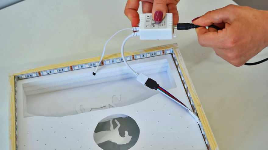 I Made A Magical 3D Paper Cut Light Box I Made A Magical 3D Paper Cut Light Box