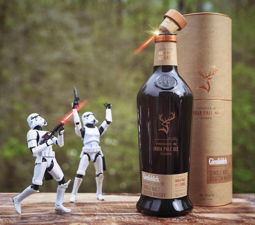 Photographer Captures Stormtroopers Posing With Top Shelf Liquor And The Results Are Awesome Photographer Captures Stormtroopers Posing With Top Shelf Liquor And The Results Are Awesome