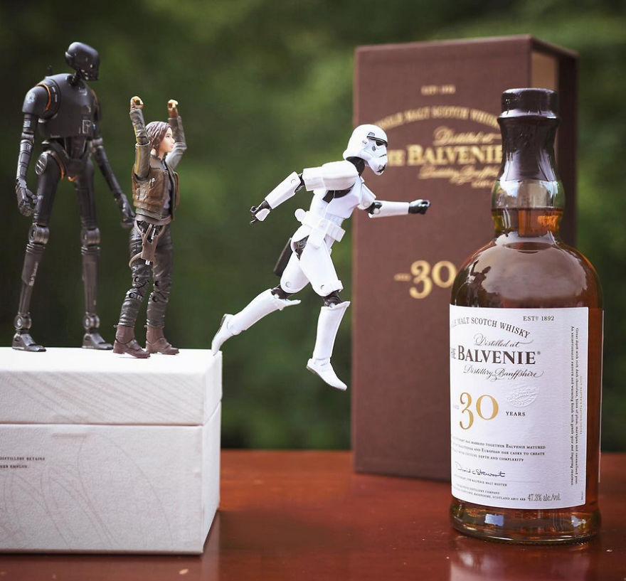 Photographer Captures Stormtroopers Posing With Top Shelf Liquor And The Results Are Awesome Photographer Captures Stormtroopers Posing With Top Shelf Liquor And The Results Are Awesome