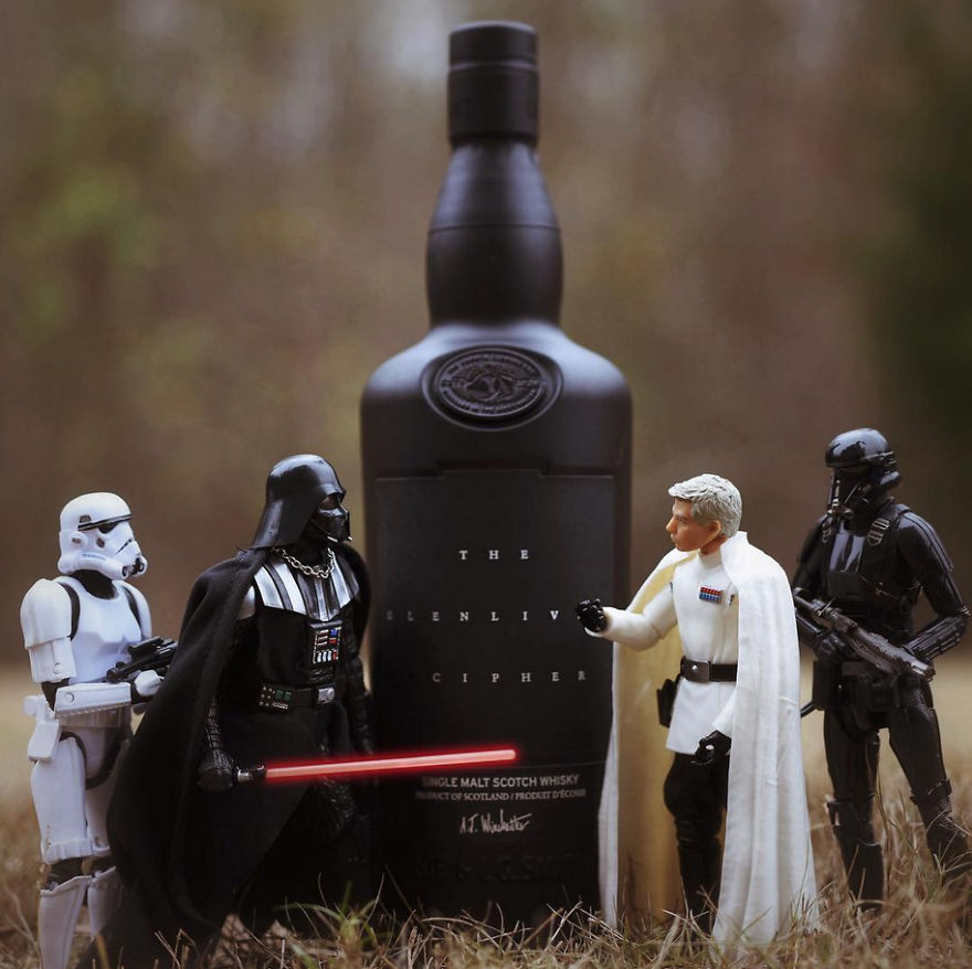 Photographer Captures Stormtroopers Posing With Top Shelf Liquor And The Results Are Awesome Photographer Captures Stormtroopers Posing With Top Shelf Liquor And The Results Are Awesome