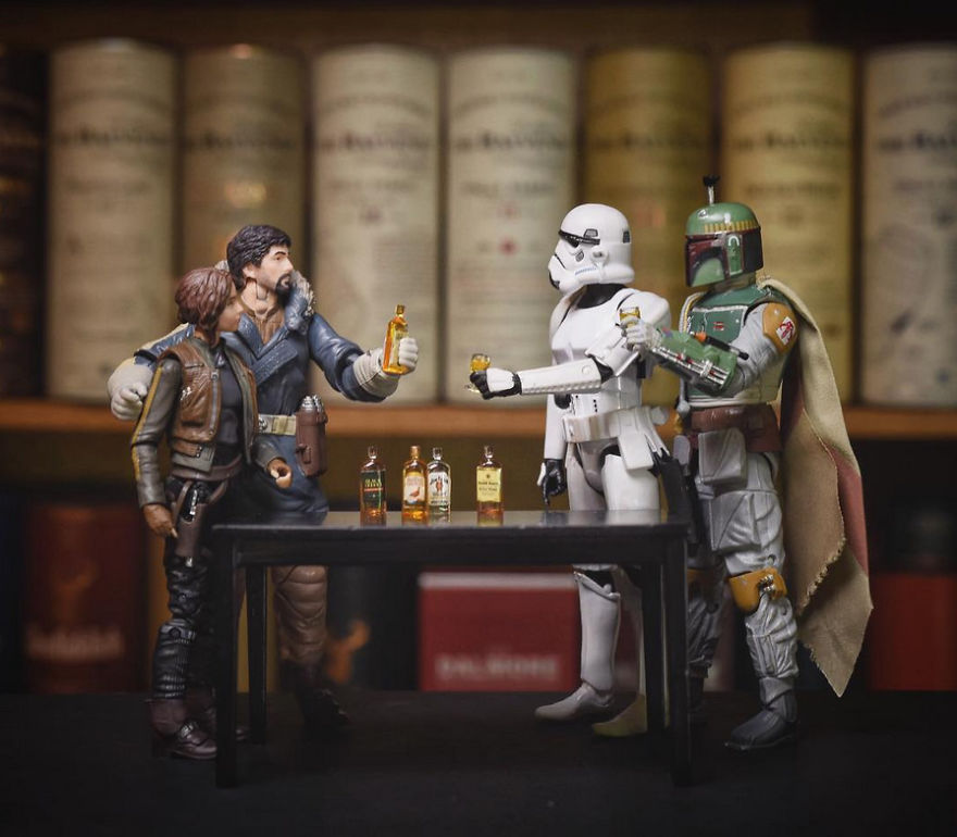 Photographer Captures Stormtroopers Posing With Top Shelf Liquor And The Results Are Awesome Photographer Captures Stormtroopers Posing With Top Shelf Liquor And The Results Are Awesome
