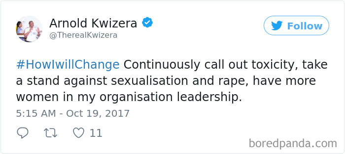 Men Respond To #MeToo With #HowIWillChange, And Every Woman Should See It Men Respond To #MeToo With #HowIWillChange, And Every Woman Should See It