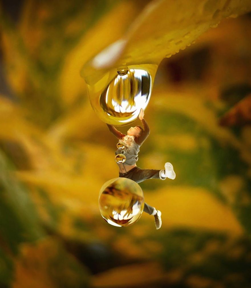 I Took Photos Of My Family And Digitally Edited Them Into A Crazy Fantasy Land